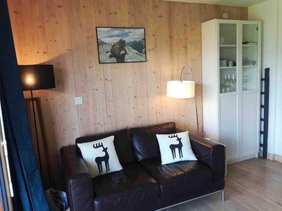 Апартаменты La Marmotte: Vue Mont Blanc, Terrasse, Parking Комблу Экстерьер фото